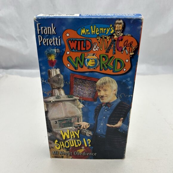Mr. Henry's Wild & Wacky World :Why Should I? Obedience (VHS 2001) Frank Peretti